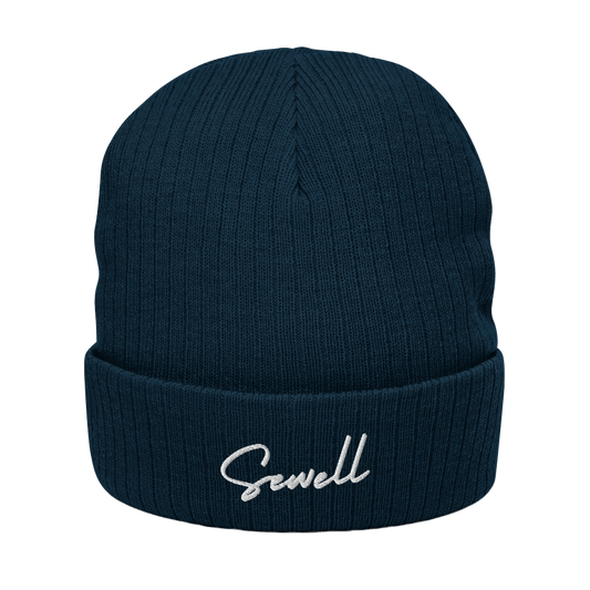 Recycled Cuffed Beanie - Sewell Script