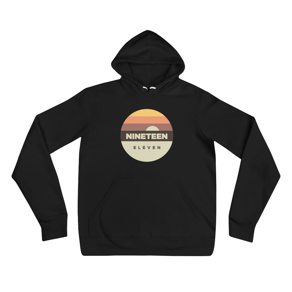 Nineteen Eleven Sunset Hoodie - Printed