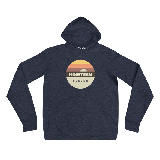 Nineteen Eleven Sunset Hoodie - Printed